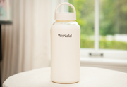 WeNatal glass water bottle
